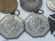 Load image into Gallery viewer, Original Large Group of Coins, Coronation Medals &amp; Medallions
