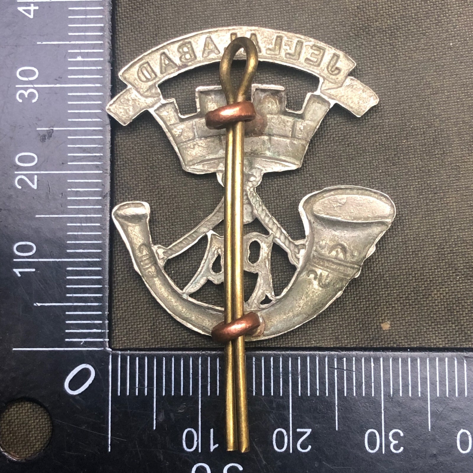 Original WW1/WW2 British Army Somerset Light Infantry Collar Badge - The Militaria Shop