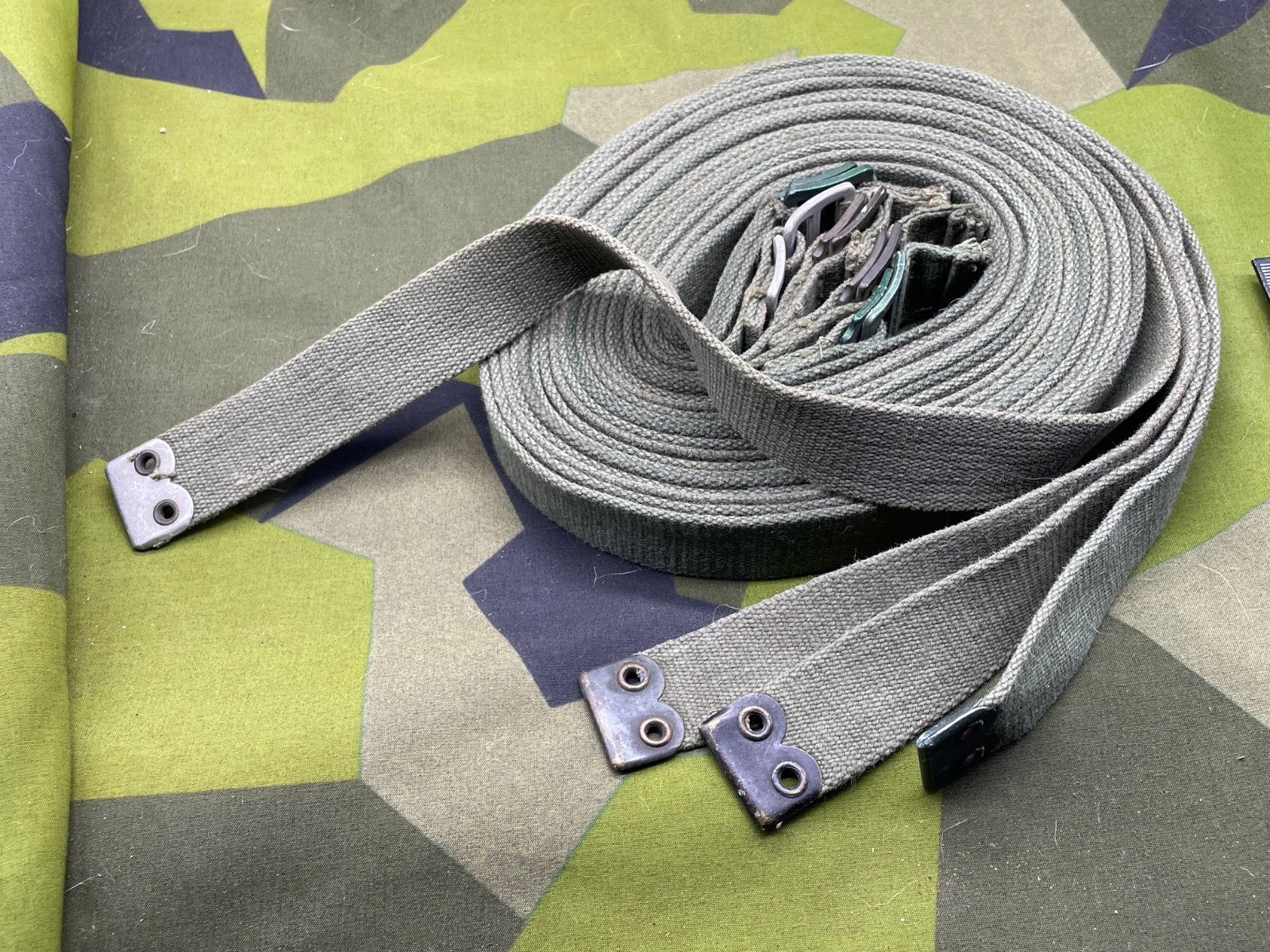 Original WW2 British Army 1944 Pattern Equipment Straps - The Militaria Shop