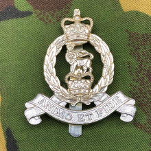 Load image into Gallery viewer, Original British Staybrite Army Cap Badge - Adjutant General&#39;s Corps - The Militaria Shop

