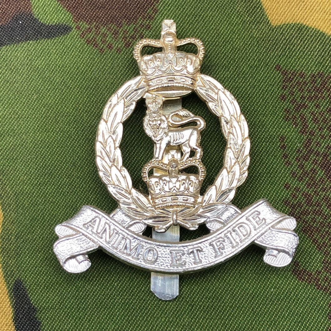 Original British Staybrite Army Cap Badge - Adjutant General's Corps - The Militaria Shop