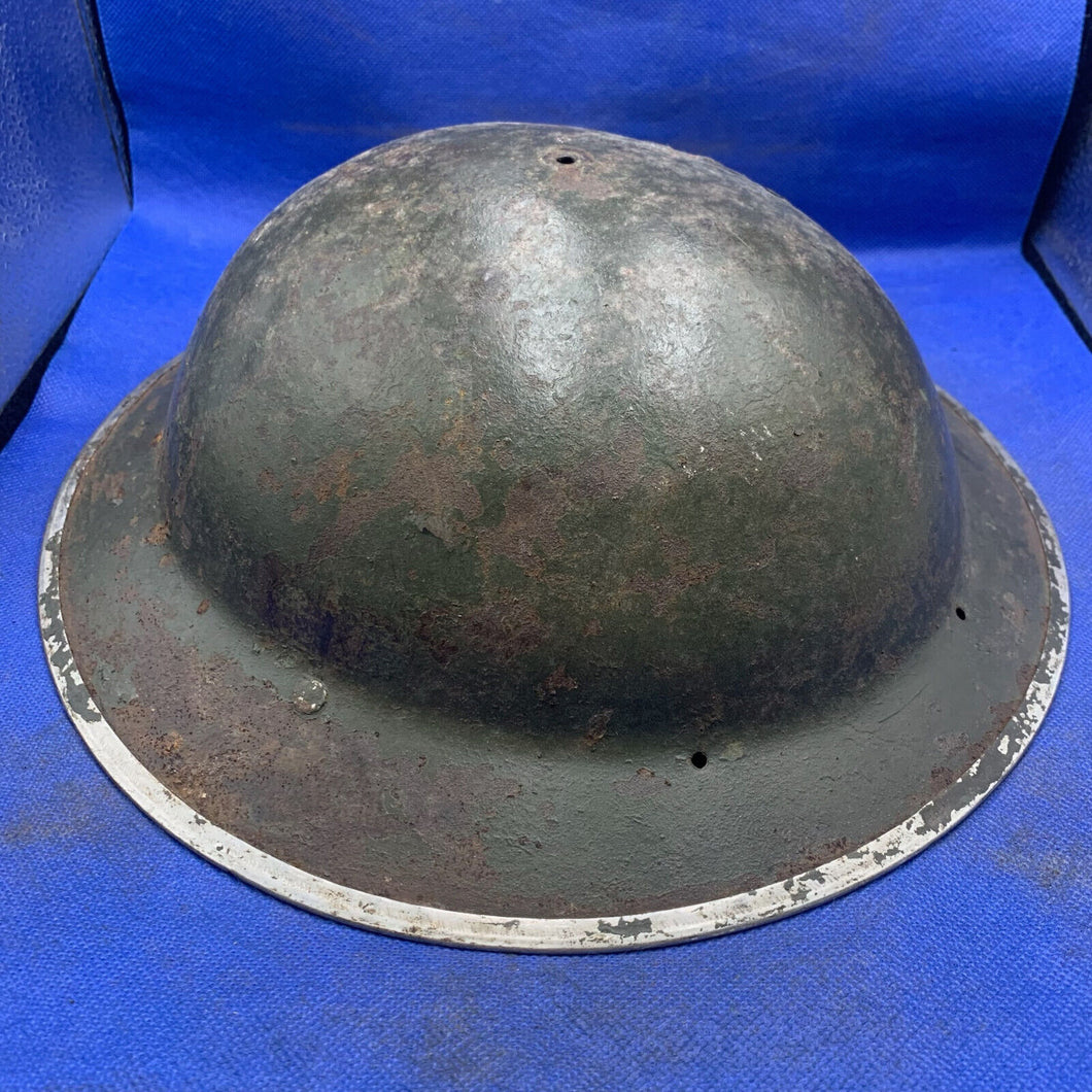 Original WW2 Mk2 British Army Brodie Combat Helmet