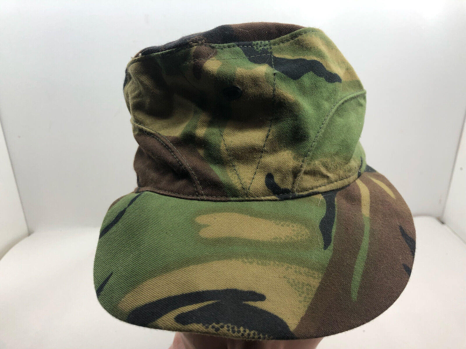 Original British Army 68 Pattern Peaked Combat Hat A/78 - Size 6 5/8 - The Militaria Shop