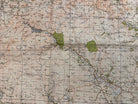 Original WW2 British Army GSGS Map of Scotland - The Cheviot Hills - The Militaria Shop