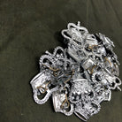 British Army Metal Rank Badge in Chromium plated metal - Small Crown - Staff Sgt - The Militaria Shop