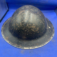 Load image into Gallery viewer, Original WW2 Mk2 British Army Brodie Combat Helmet
