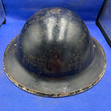 Load image into Gallery viewer, Original British Army Mk2 Combat Helmet - Untouched WW2 Example
