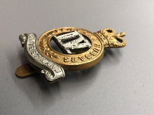 Load image into Gallery viewer, Genuine British Army 4th Queen&#39;s Own Hussars Cap Badge
