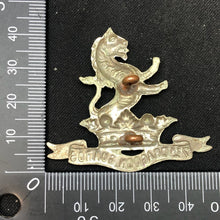 Load image into Gallery viewer, Original WW2 British Army Cap Badge - 7th Dragoon Guards - The Militaria Shop
