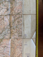 Original WW2 British Army GSGS OS Map Great Britain - Barmouth & Aberystwyth - The Militaria Shop