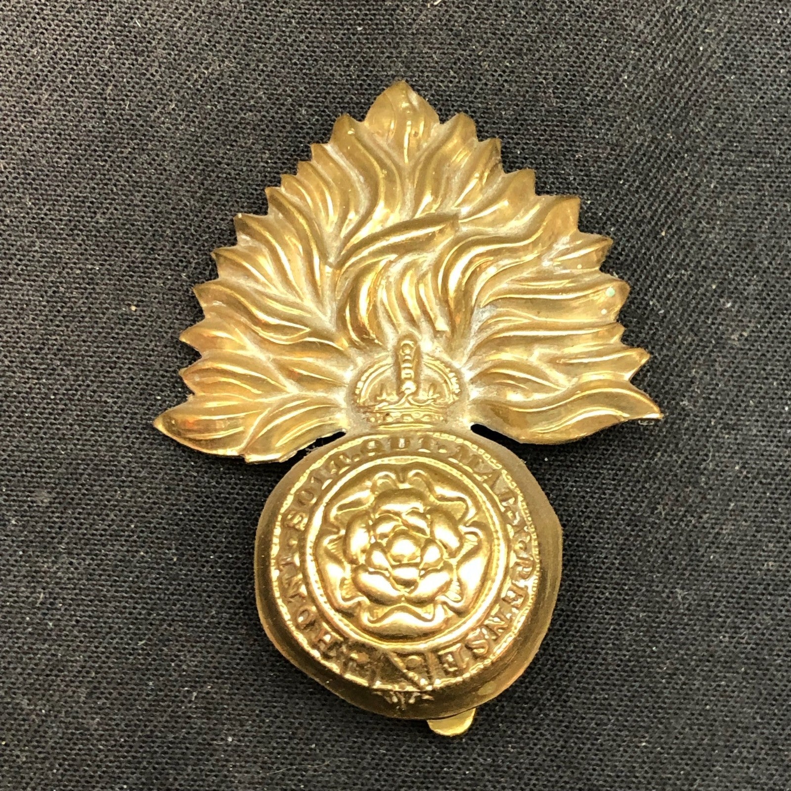 Original WW2 British Army Cap Badge - Royal Fusiliers - The Militaria Shop