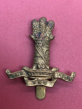 Load image into Gallery viewer, Original WW2 British Army Cap Badge - 11th Hussars
