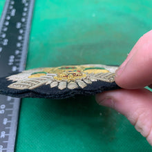 Load image into Gallery viewer, British Army Bullion Embroidered Blazer Badge - Highland Light Infantry
