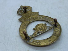 Load image into Gallery viewer, Original British Army Royal Artillery Association Cross Belt Badge
