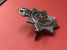 Load image into Gallery viewer, British Home Front National Fire Service NFS Kings Crown Cap Badge
