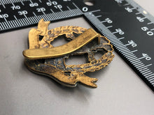 Load image into Gallery viewer, Original WW2 British Army Middlesex Regiment Cap Badge
