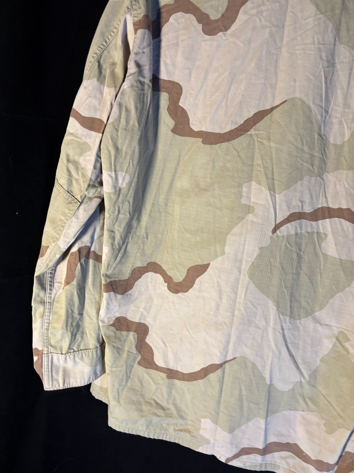 Gulf War US Army DCU Camouflaged Combat Field Coat/Jacket - Large/Long - The Militaria Shop