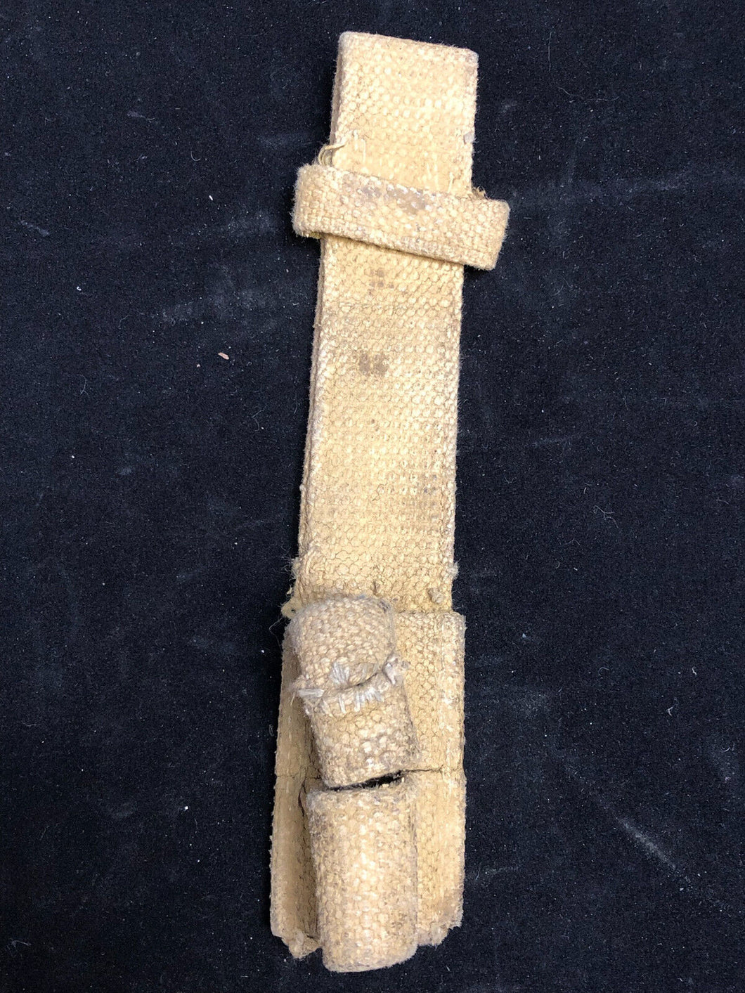 Original WW2 British Army 37 Pattern No.4 Stick Bayo Webbing Frog