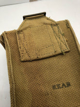 Charger l&#39;image dans la galerie, Original WW2 Canadian Army 37 Pattern Extra Bren Pouch Rear - 1941 Dated
