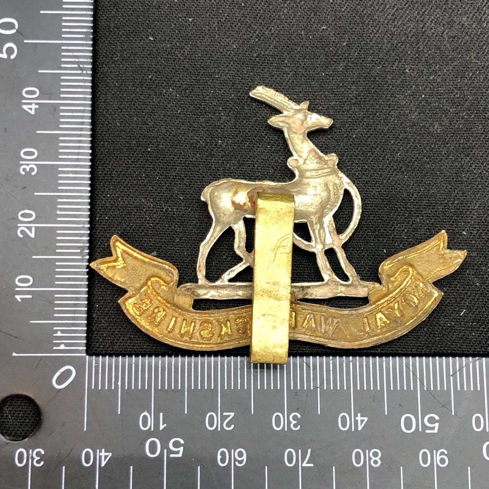 Original WW2 British Army Cap Badge - Royal Warwickshire Regiment - The Militaria Shop