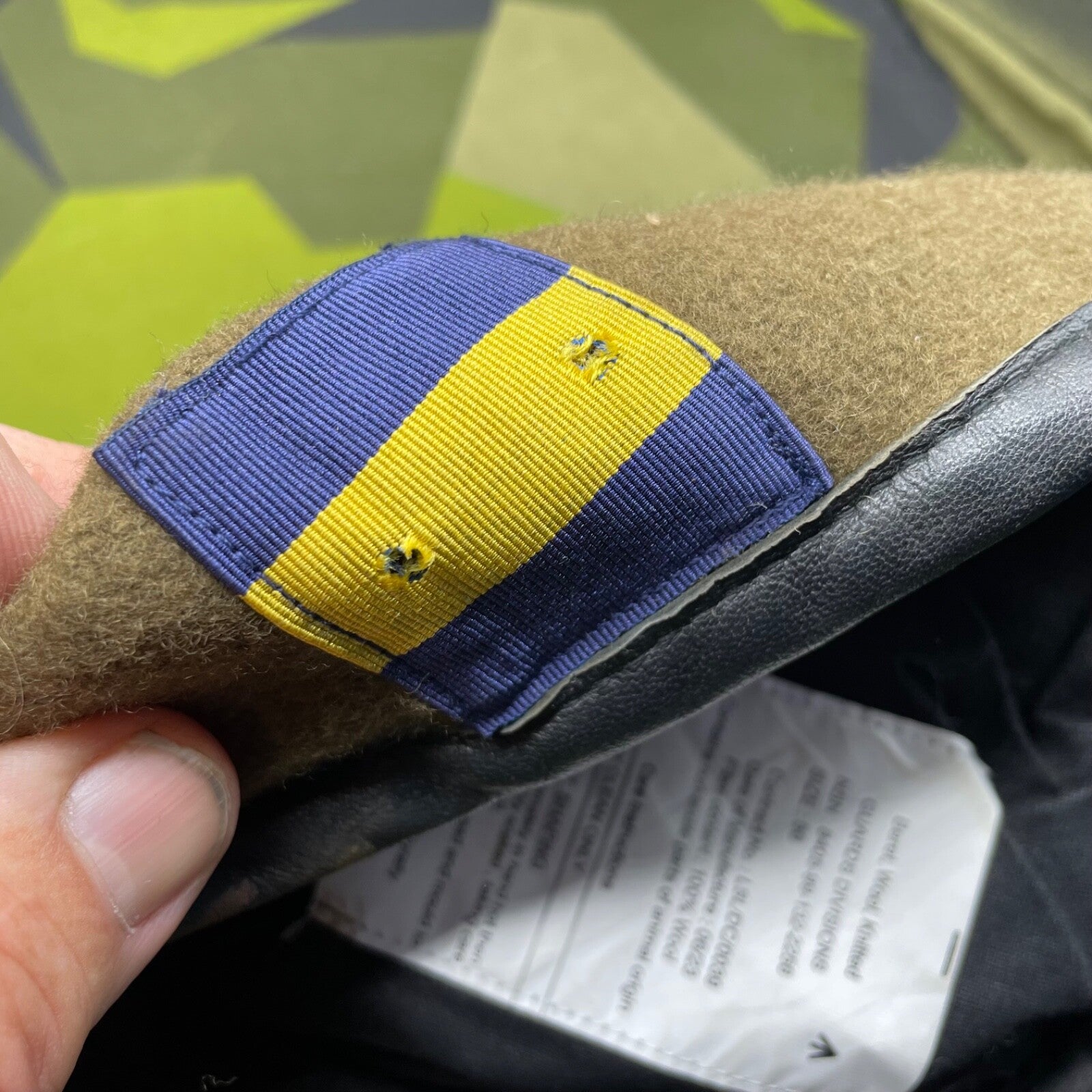 Original British Army Guards Divisions Beret - Size 56cm - The Militaria Shop