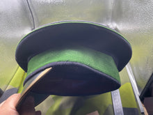 Load image into Gallery viewer, Original British Army Irish Guards Peaked Cap - Size 56cm - The Militaria Shop
