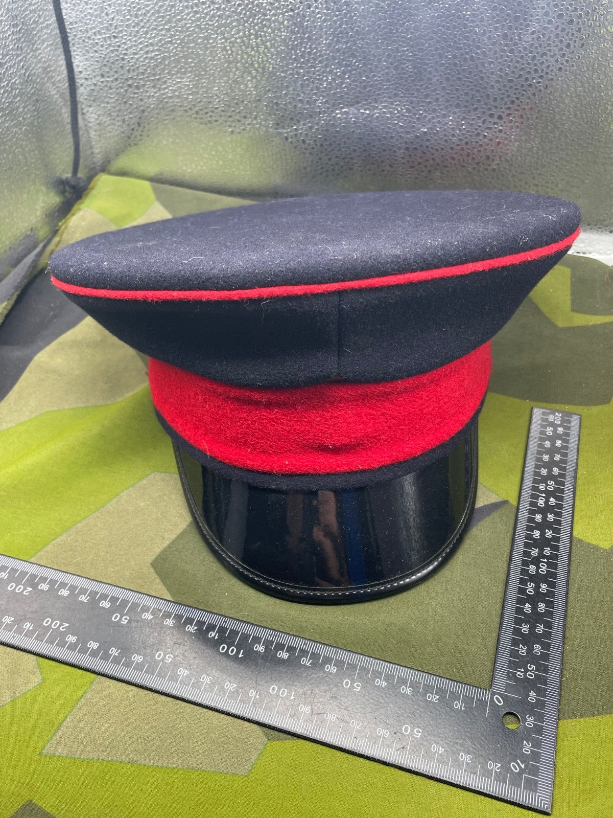 Genuine British Army Adjutant General's Corps Peaked Dress Cap - Size 55cm - The Militaria Shop