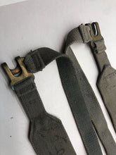 Load image into Gallery viewer, Original WW2 37 Patternn Webbing British RAF Royal Air Force L Straps Set
