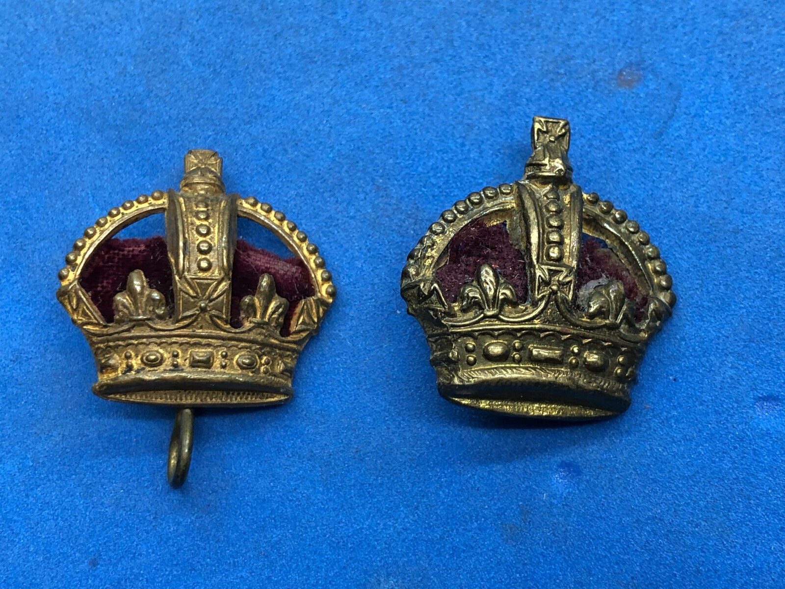 Original WW1 / WW2 British Army Rank Crowns - Kings Crown | The ...