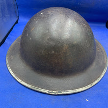 Load image into Gallery viewer, Original British Army Mk2 Combat Helmet - Untouched WW2 Example
