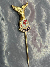 Load image into Gallery viewer, Original Royal Air Force RAF Association Gilt &amp; Enamel Pin Badge
