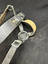 Charger l&#39;image dans la galerie, Original German Army WW2 Style Solider Equipment Leather Y Straps
