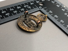 Load image into Gallery viewer, Original Inter-War British Army Edward 8th ERVIII The Life Guards Cap Badge
