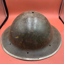 Load image into Gallery viewer, Original WW2 Mk2 British Army Brodie Combat Helmet
