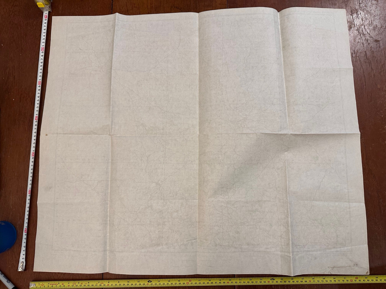 Original WW2 British Army GSGS OS Map of England - Tavistock & Okehampton - The Militaria Shop