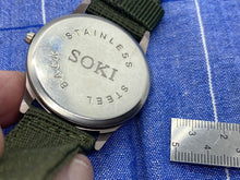 Load image into Gallery viewer, Original SOKI Luminous Military Watch with Strap
