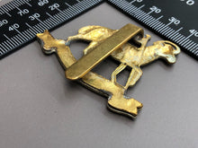 Load image into Gallery viewer, Original WW2 British Army Queen&#39;s Royal Regiment West Surrey Regiment Cap Badge
