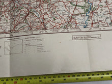 Load image into Gallery viewer, Original WW2 German Army Map of UK - Manchester / Liverpool / North West England
