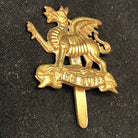 Genuine WW2 British Army Brass Cap Badge - Buffs (Royal East Kent Regiment) - The Militaria Shop