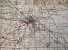 Original WW2 British Army OS Map of Great Britain - Rugby - The Militaria Shop