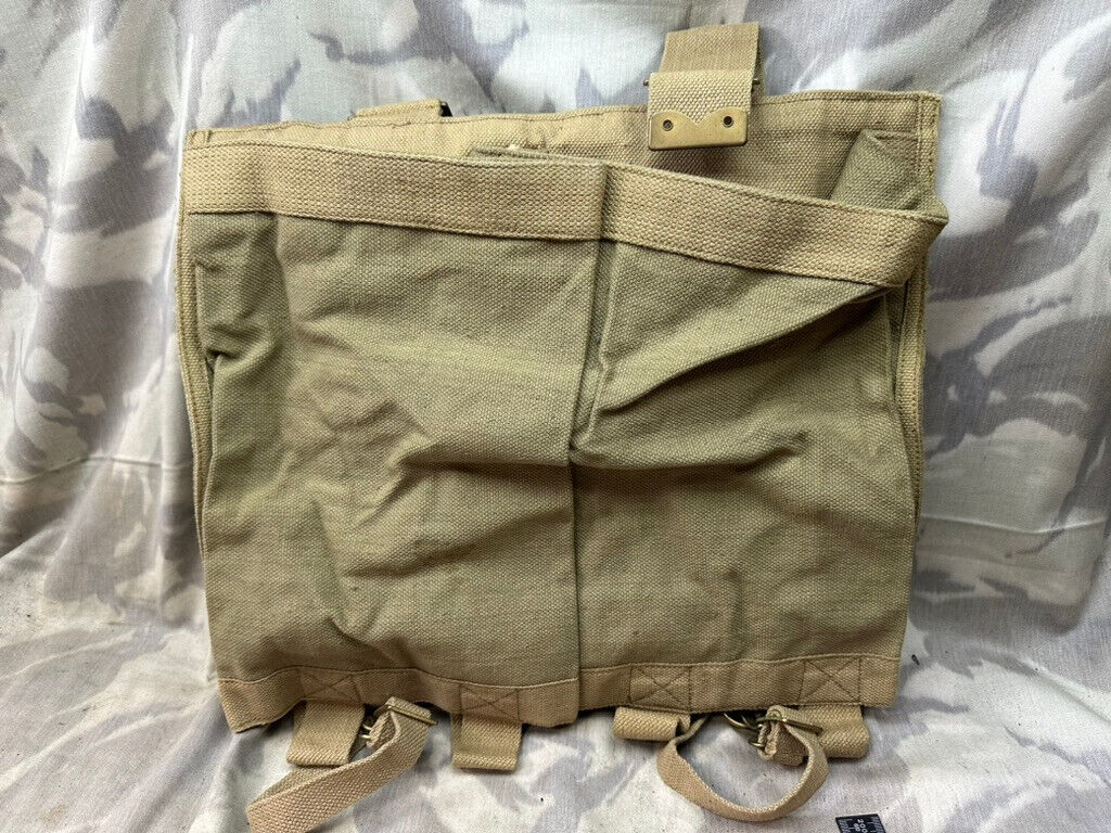 Original British Army Vickers Box / Radio Equipment Rare Backpack 37 Pattern