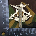 Genuine British Army Staybrite Cap Badge - Junior Leaders Regiment - The Militaria Shop