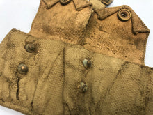 Load image into Gallery viewer, Original WW2 British Army 37 Pattern Double Rifle Pouch
