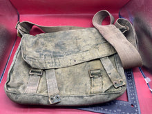 Load image into Gallery viewer, Original WW1 British Army 1908 Pattern Side Bag &amp; Shoulder Strap
