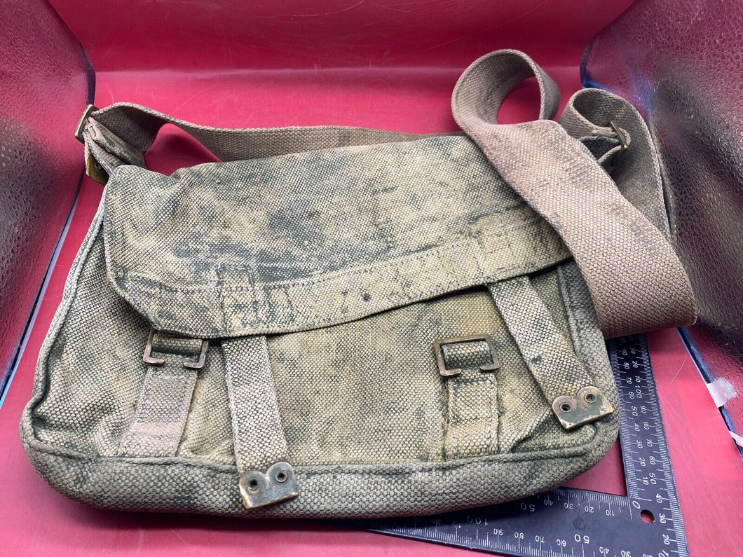 Original WW1 British Army 1908 Pattern Side Bag & Shoulder Strap