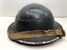 Charger l&#39;image dans la galerie, Original WW2 British Civil Defence Home Front Mk2 Brodie Helmet
