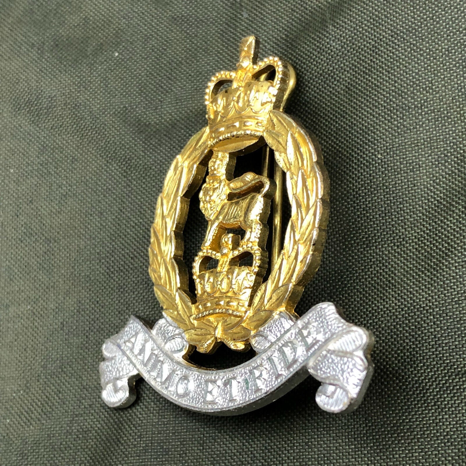 Genuine British Army Adjutant General’s Corps AGC Cap Badge - The Militaria Shop