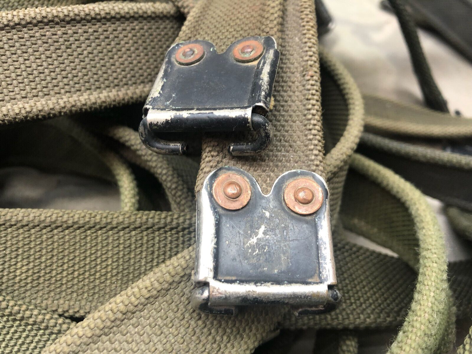 Genuine British Army SLR Rifle Sling / Shoulder Strap - Used Good Condition - The Militaria Shop