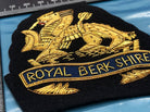 British Army Bullion Embroidered Blazer Badge - Royal Berkshire - The Militaria Shop