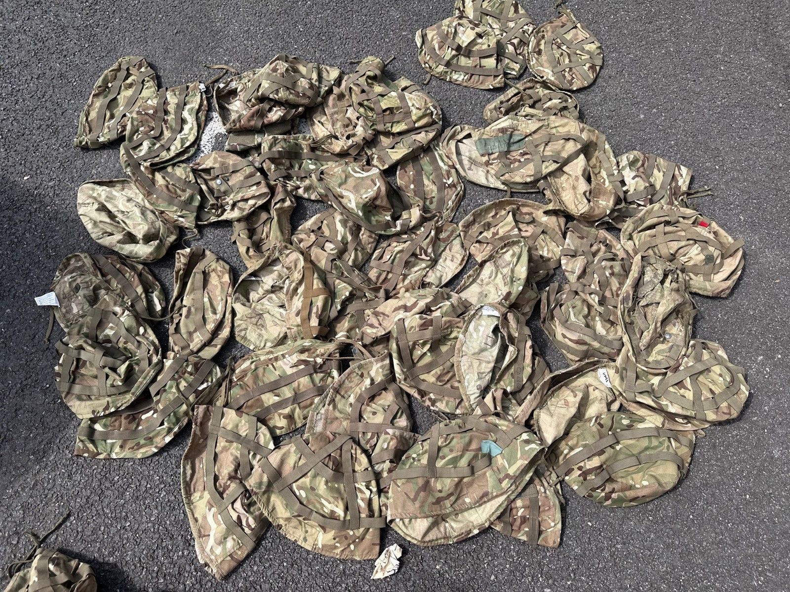 DEALER BULK LOT - 50x MTP Camo Covers Mk6 & Mk7 Mixed Ideal for resale - The Militaria Shop